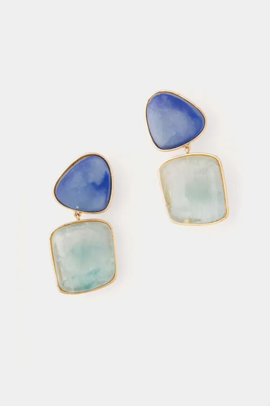 Seaglass Ainsley Earrings made by Tuckernuck