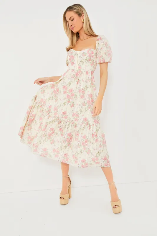 Rose Rosita Midi Dress sold by Tuckernuck