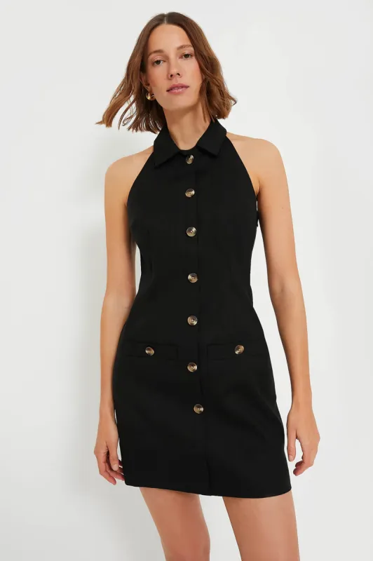 Black Roxanne Dress sold by Tuckernuck