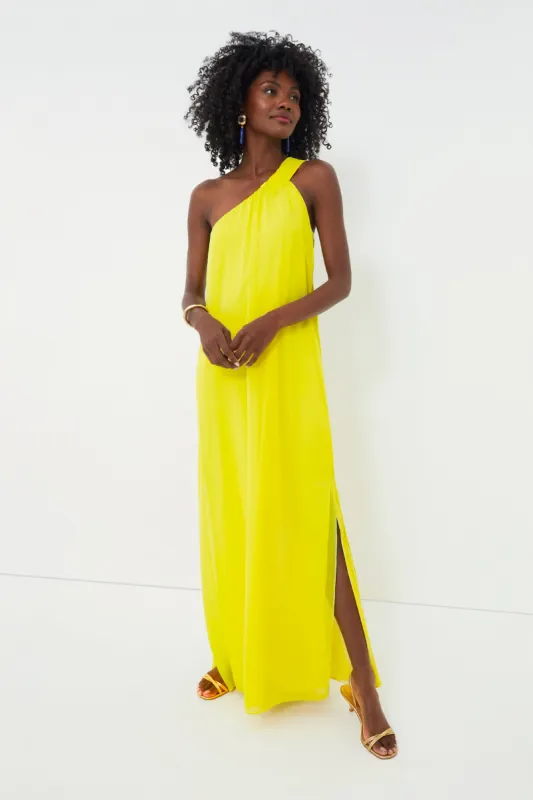 Yellow Soleil Gown sold by Tuckernuck