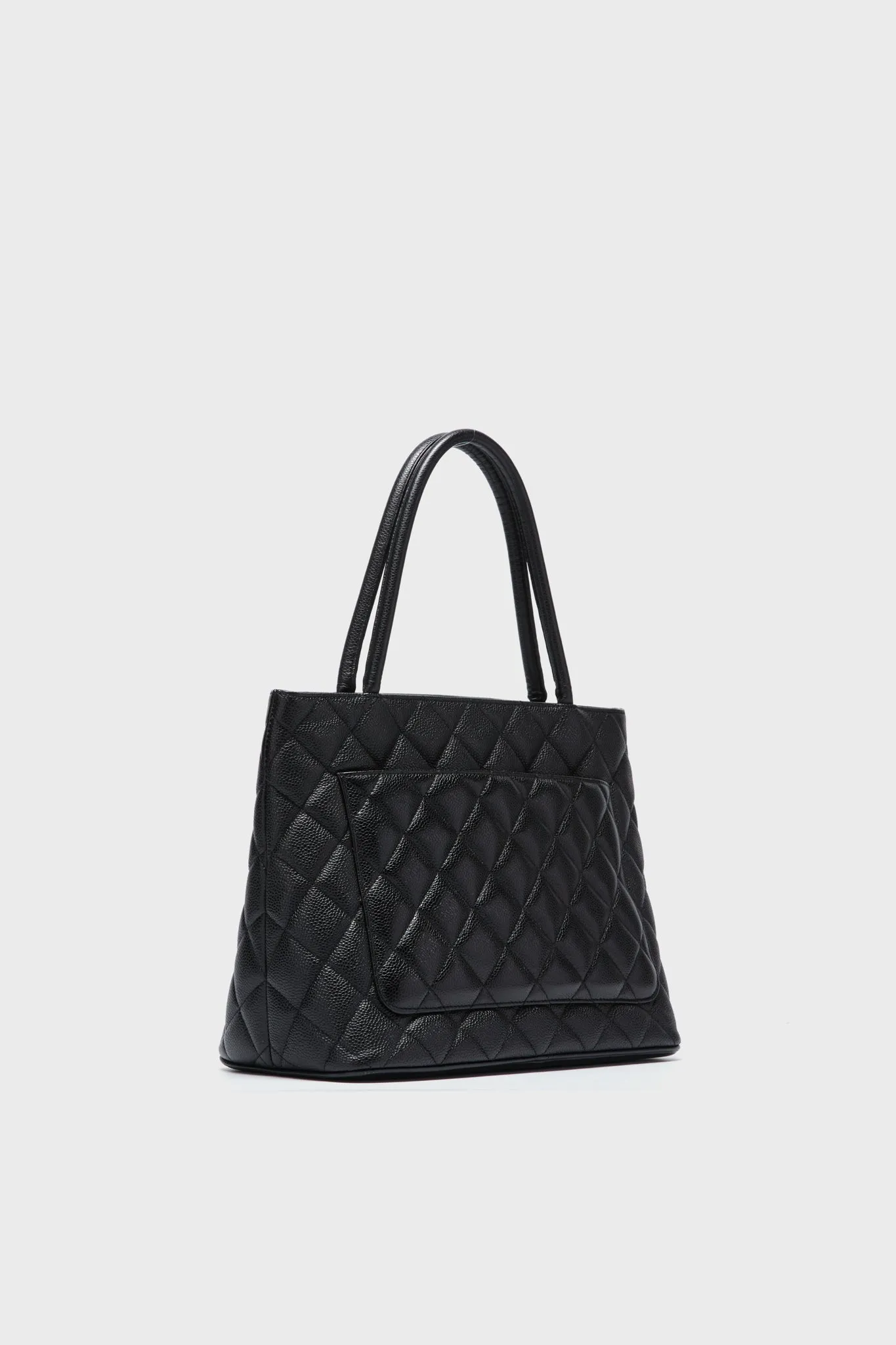 CHANEL Black Caviar Quilted Medallion Tote sold by Tuckernuck product image thumbnail 3