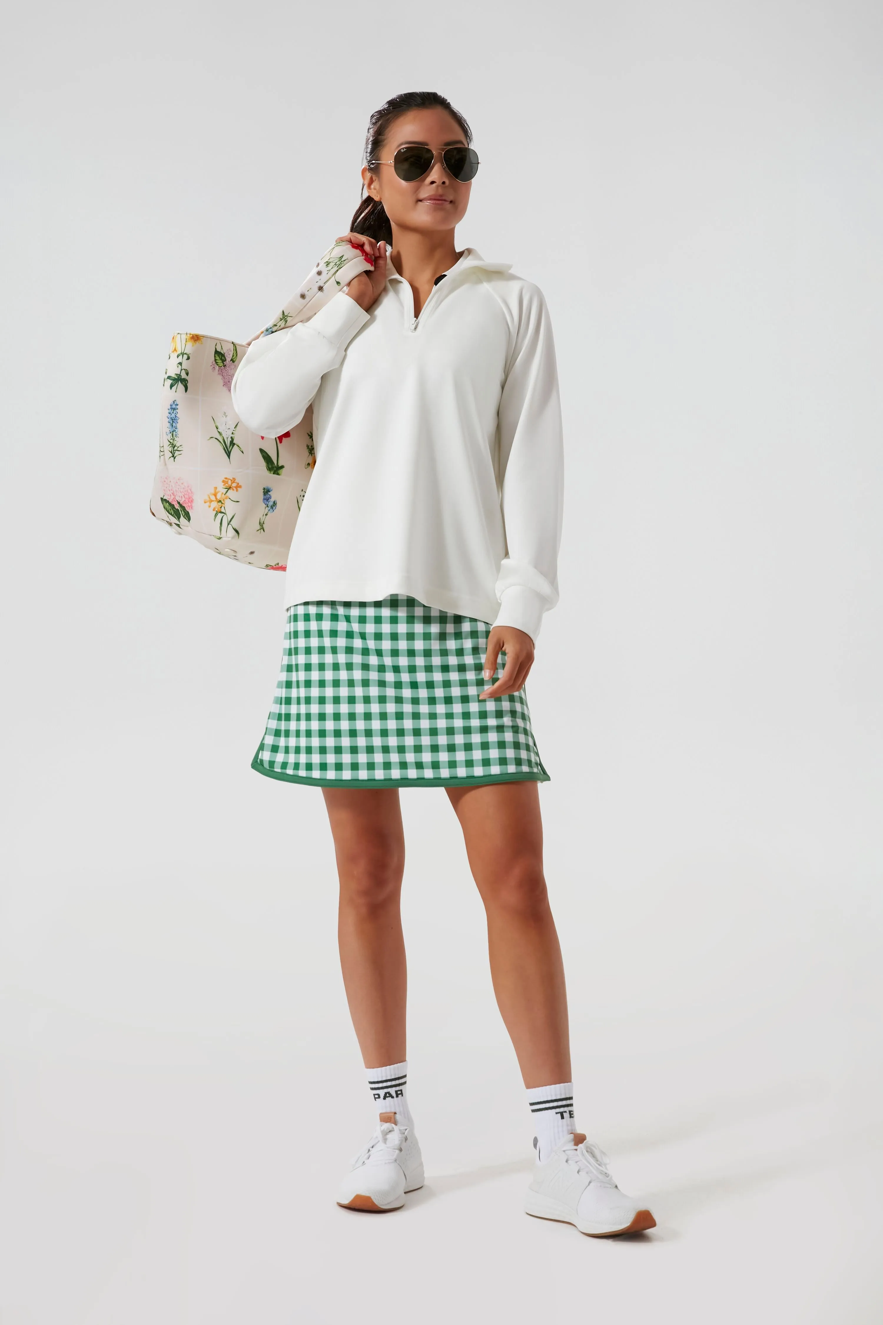 White Quarter Zip Pullover sold by Tuckernuck product image thumbnail 2