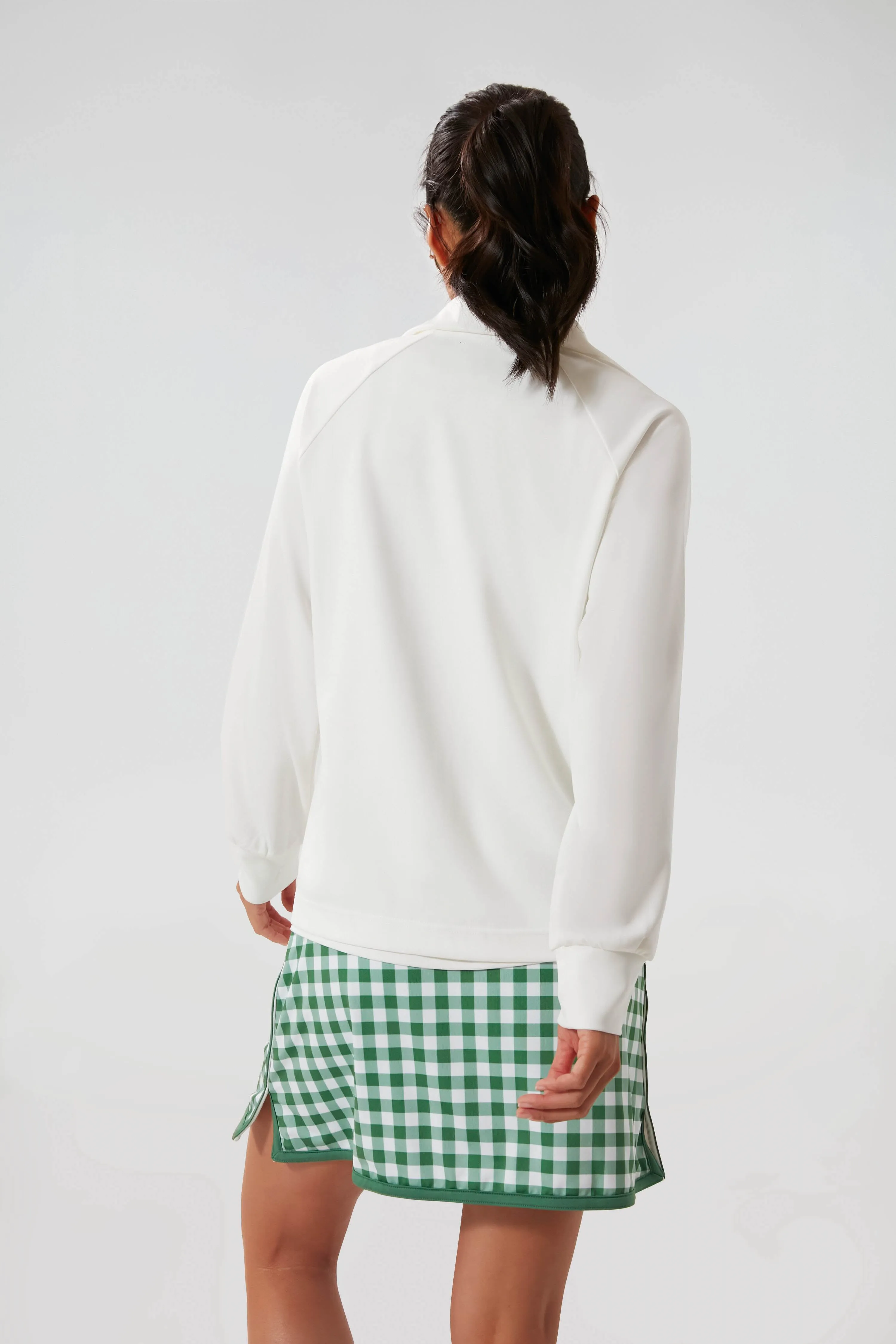 White Quarter Zip Pullover sold by Tuckernuck product image thumbnail 4