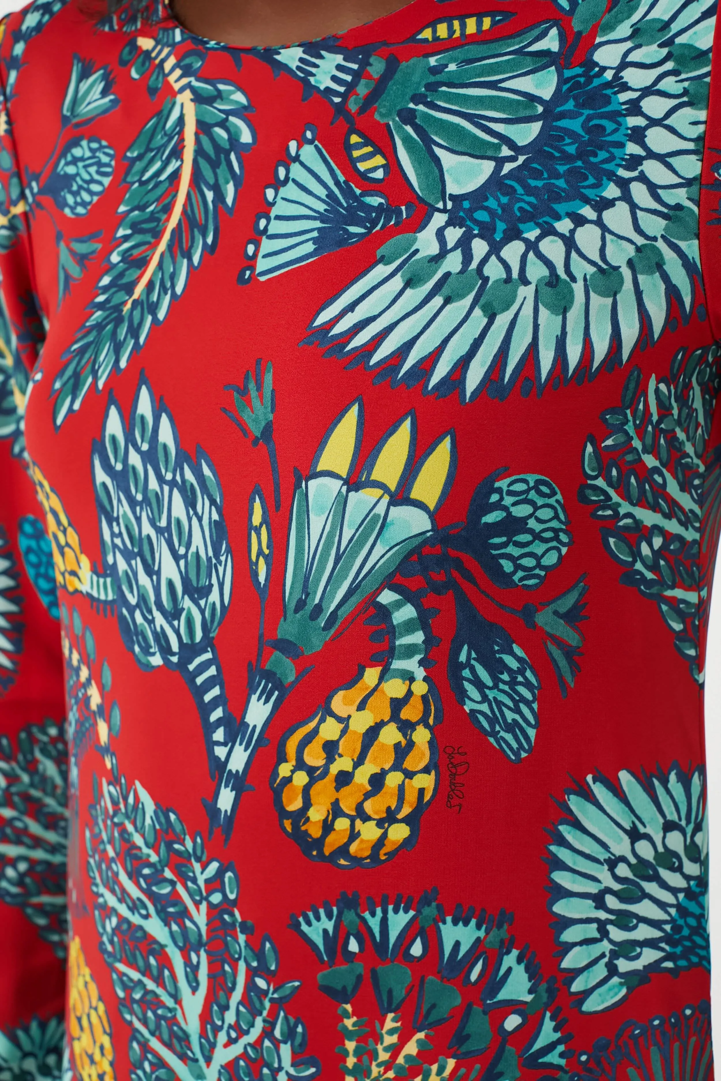 Sicomore Long Sleeve Swing Dress sold by Tuckernuck product image thumbnail 5