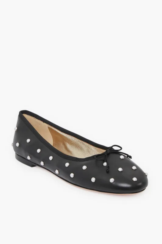 Black Honey Pearls Flat made by Tuckernuck