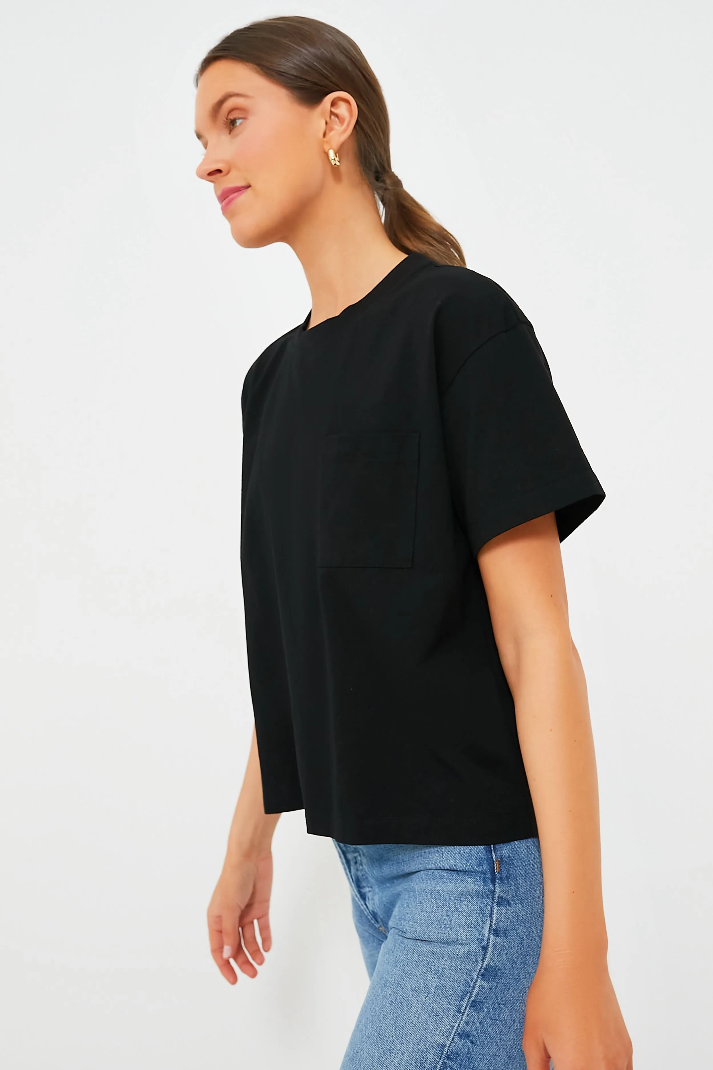 Black Kelley Pocket Tee sold by Tuckernuck product image thumbnail 3