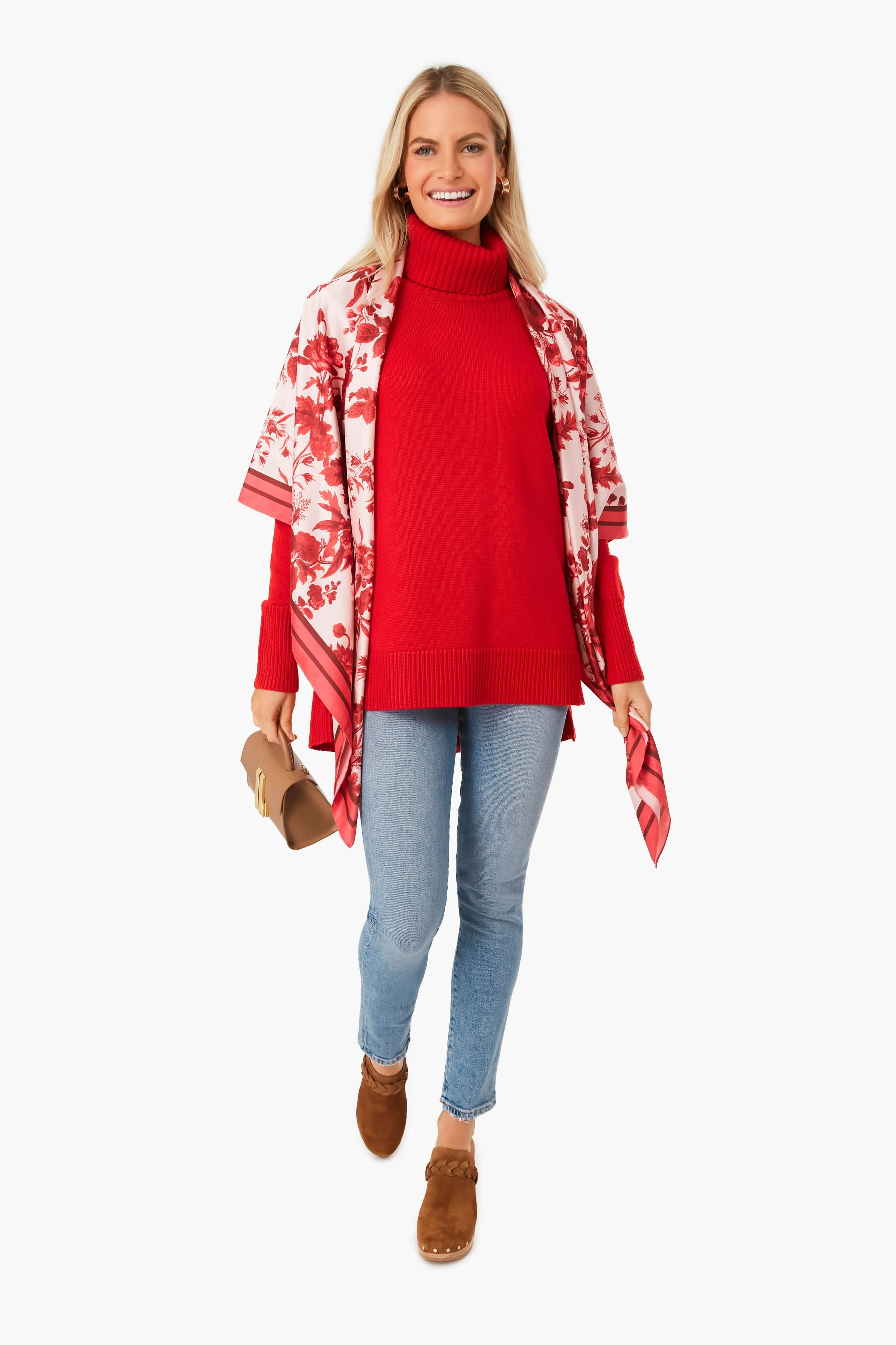 Zinnia Bloom Scarf sold by Tuckernuck product image thumbnail 3