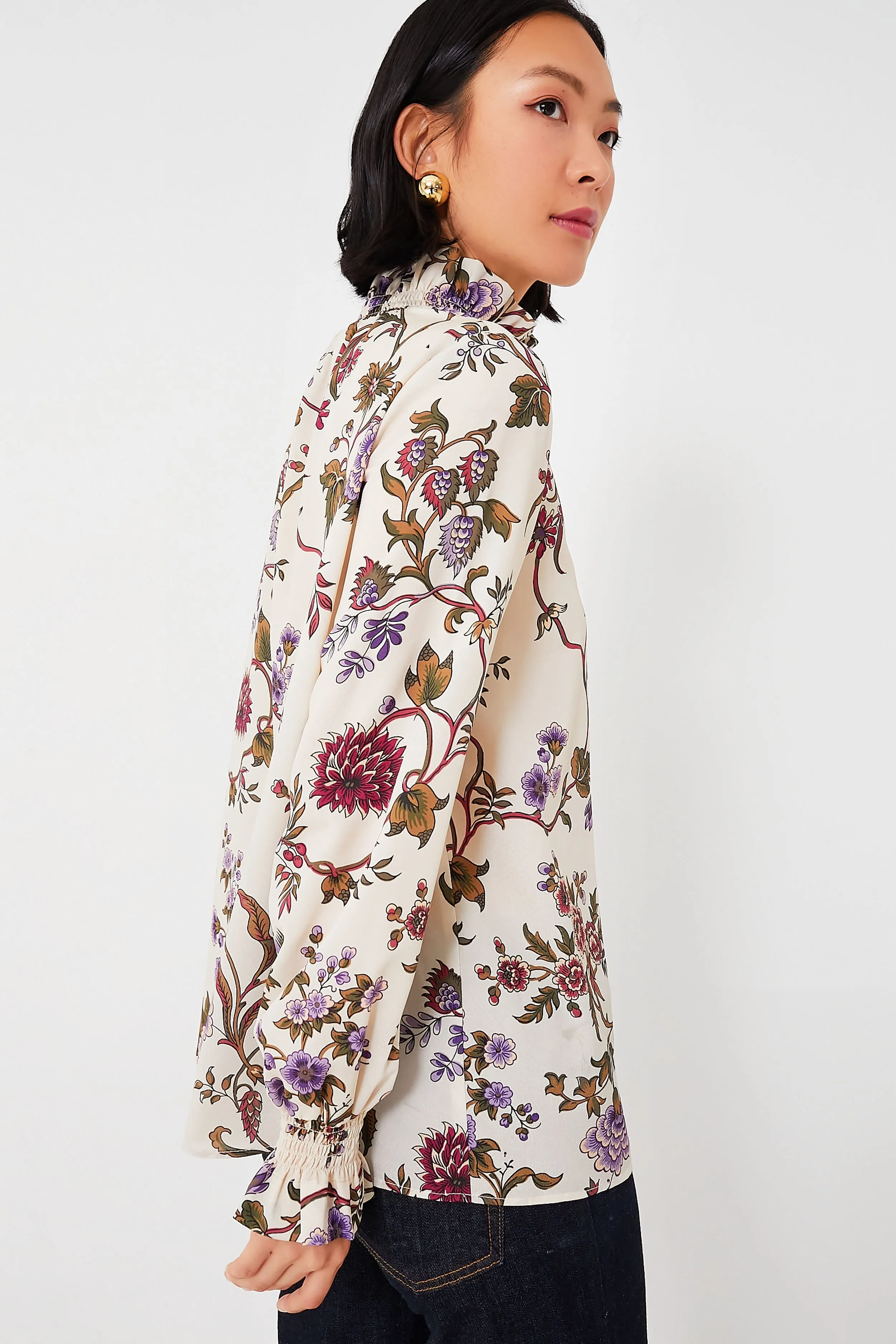 Chantilly Vine Sadie Top sold by Tuckernuck product image thumbnail 3