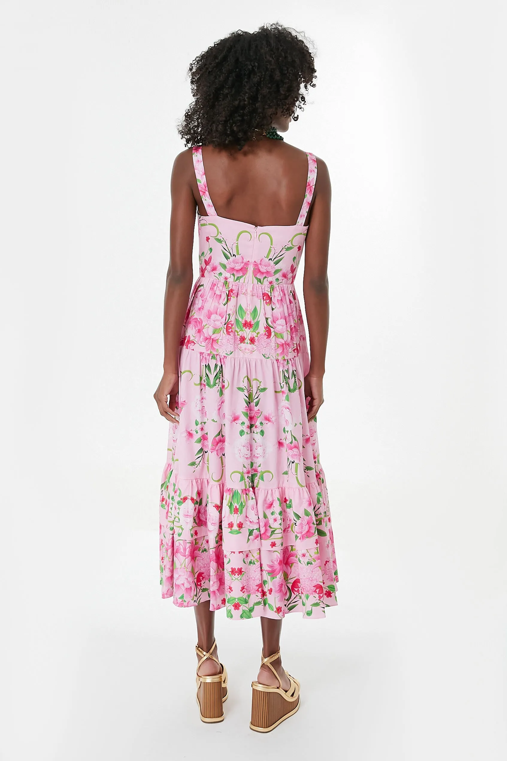 Antheia Pink Daniela Cotton Dress sold by Tuckernuck product image thumbnail 4