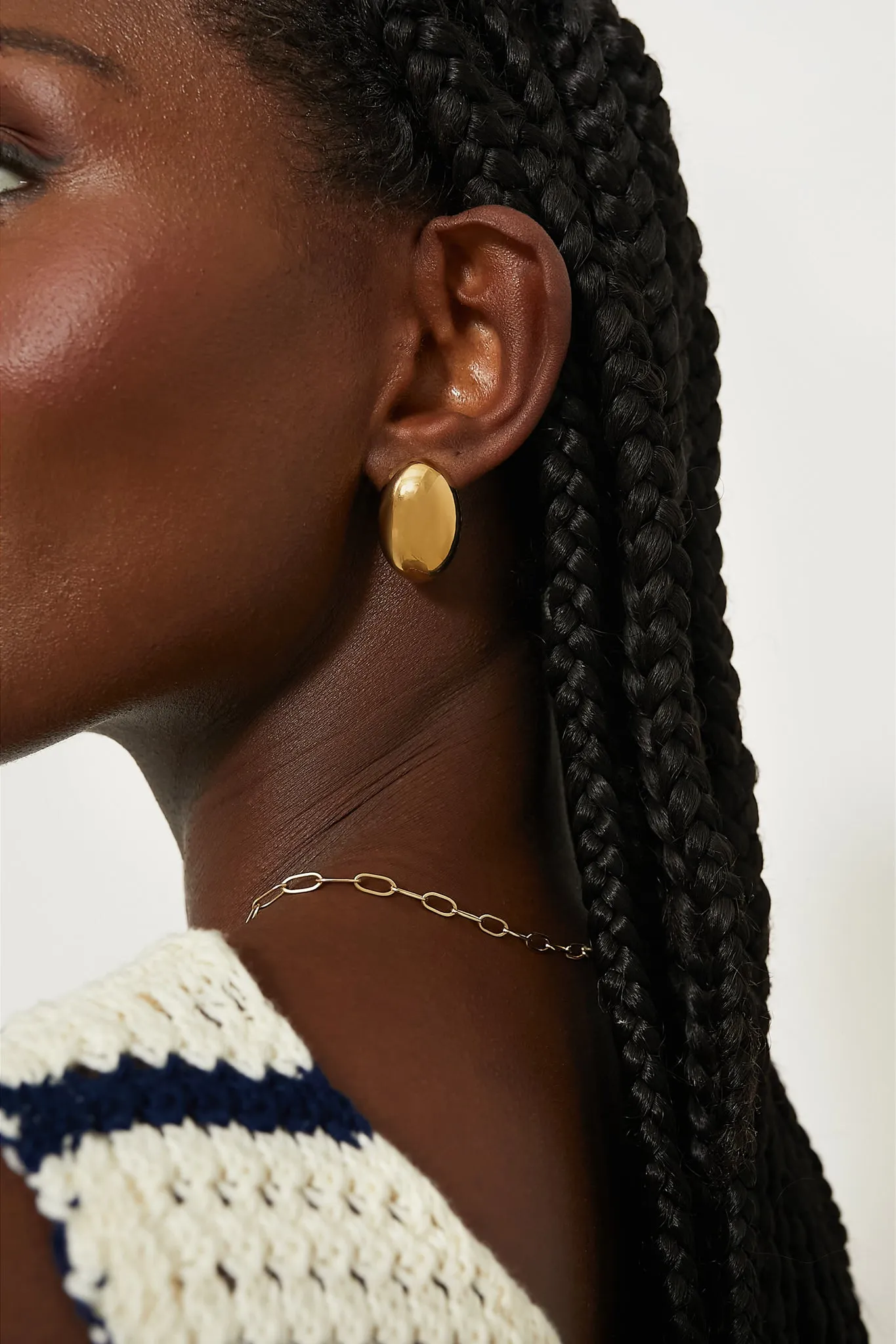 Gold Camille Earrings sold by Tuckernuck product image thumbnail 2