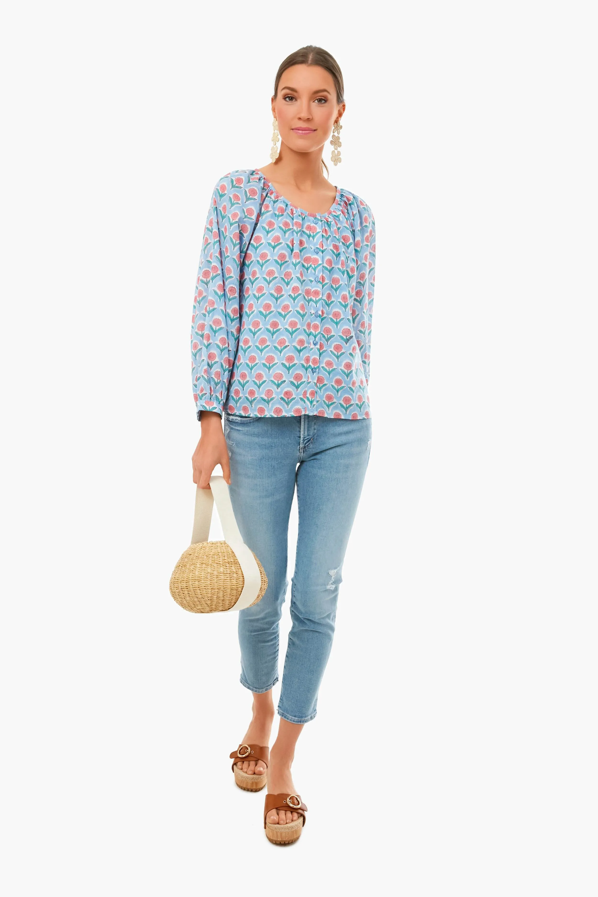 Carmine Ella Mid Rise Crop Slim sold by Tuckernuck product image thumbnail 5