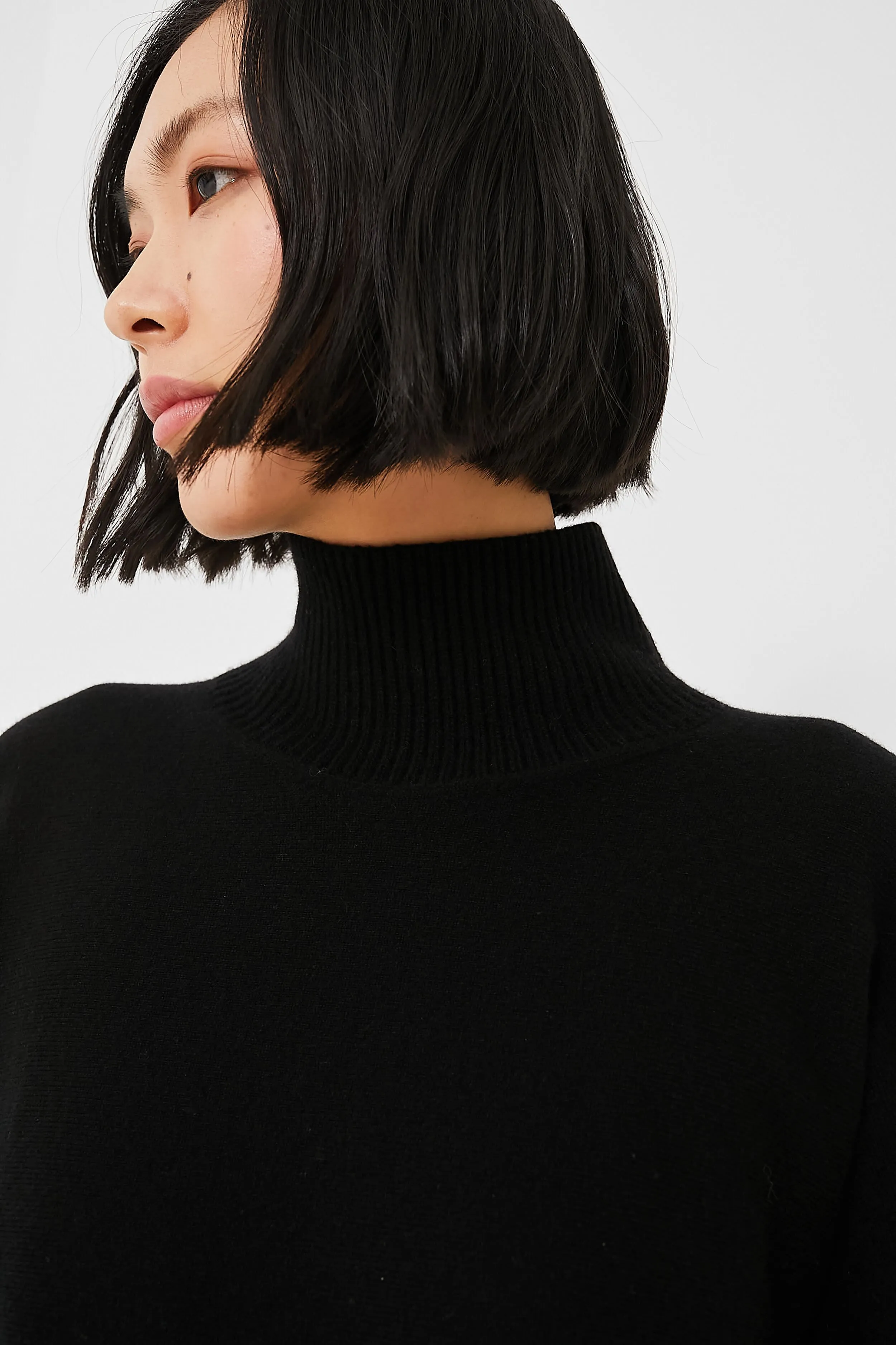 Black Dolman Sleeve Turtleneck sold by Tuckernuck product image thumbnail 5
