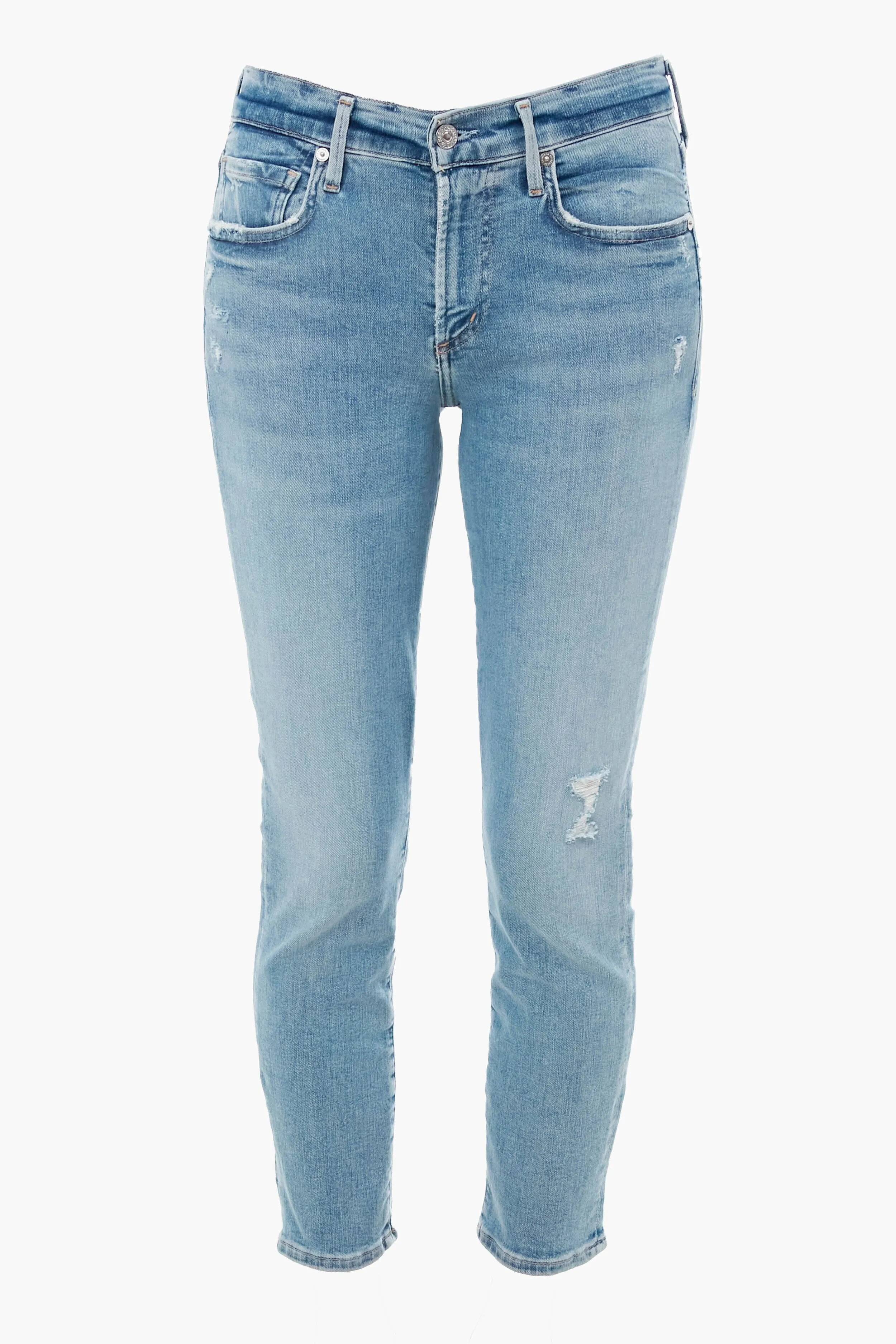 Carmine Ella Mid Rise Crop Slim sold by Tuckernuck