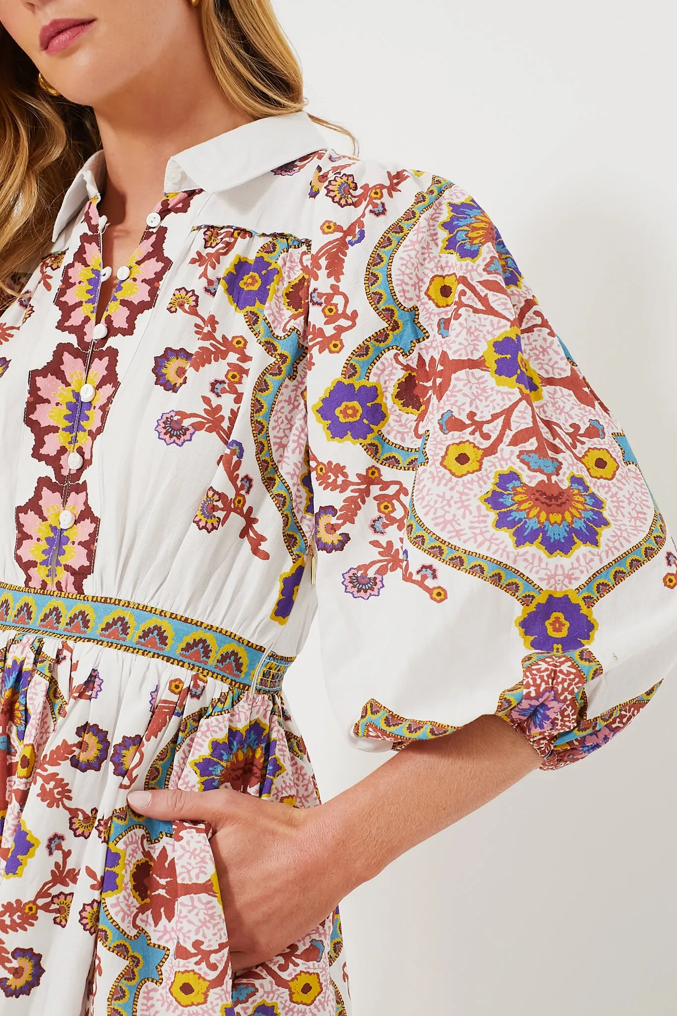 Lagos Print Leigh Mini Dress sold by Tuckernuck product image thumbnail 5