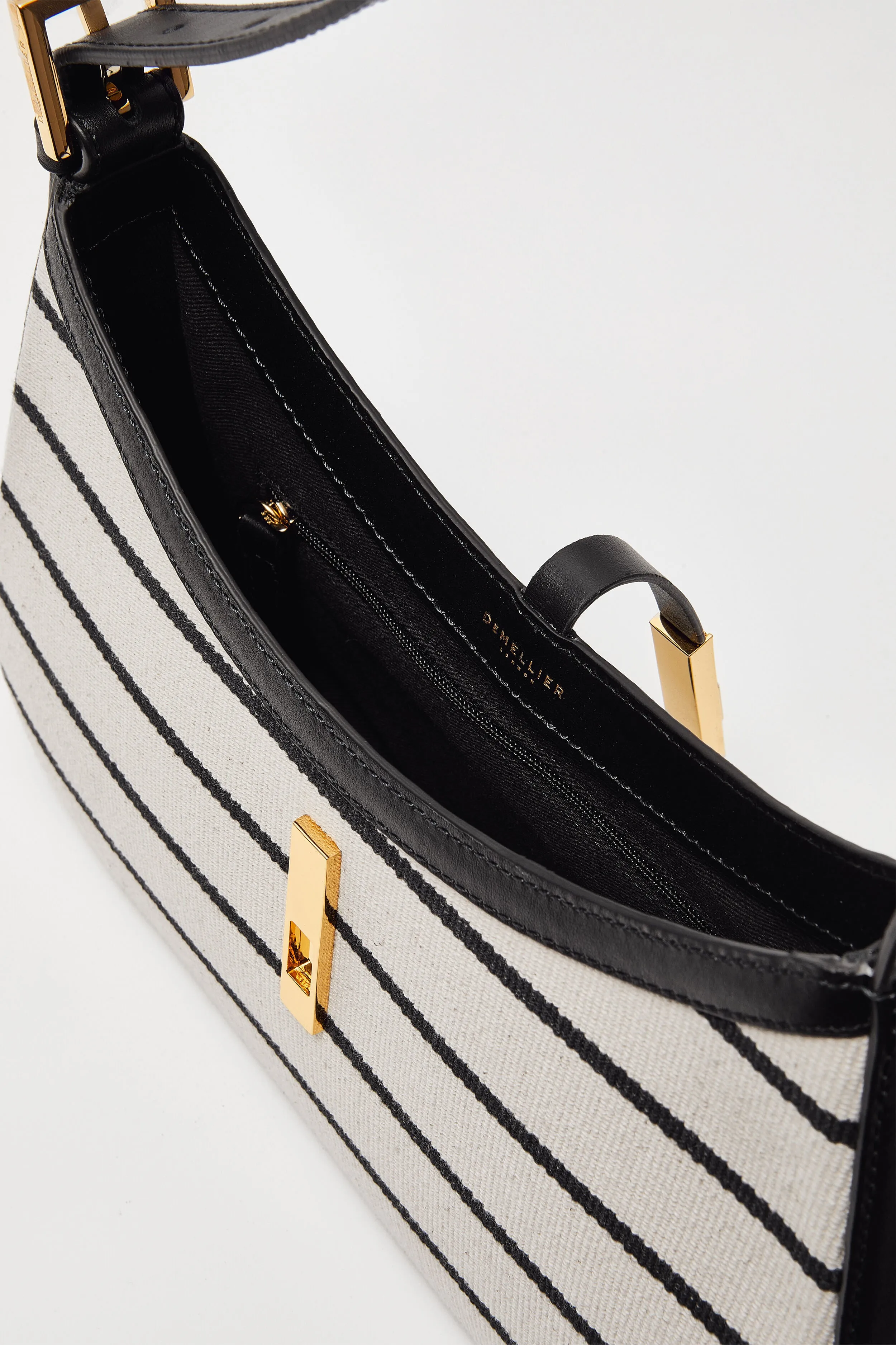 Ecru Breton Stripe Canvas Tokyo Bag sold by Tuckernuck product image thumbnail 5