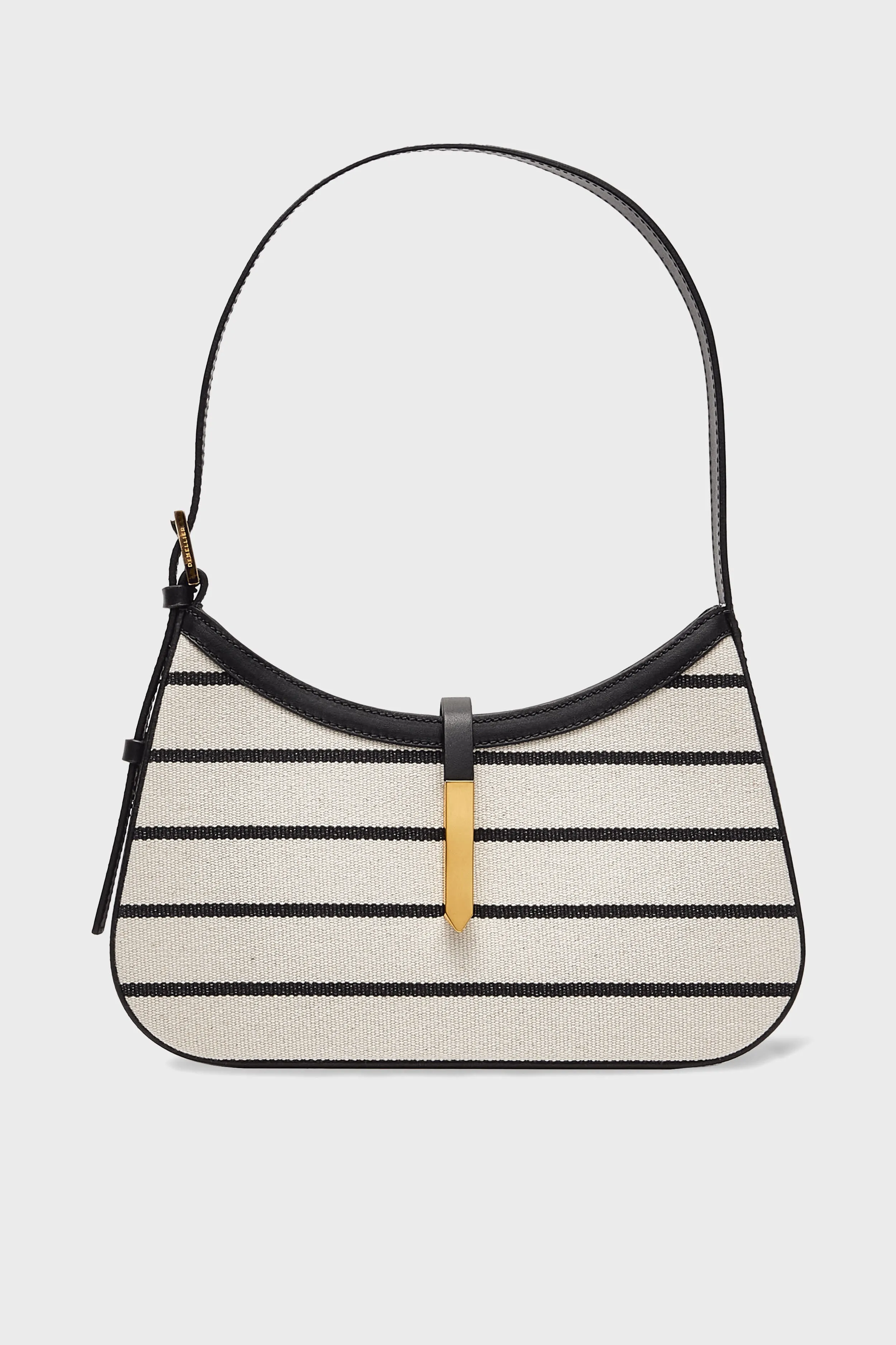 Ecru Breton Stripe Canvas Tokyo Bag sold by Tuckernuck