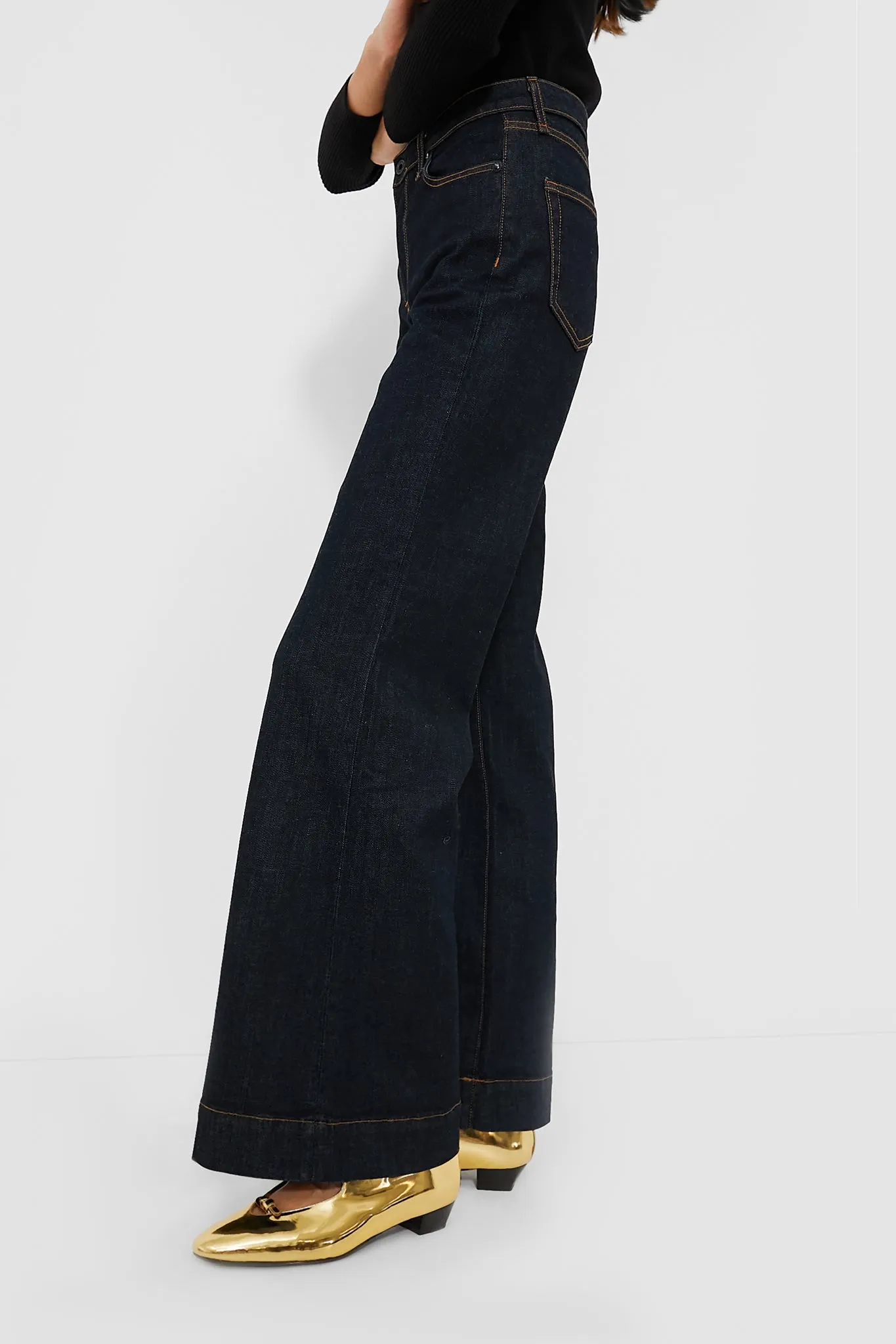 Olive Resin Juniper Wide Leg sold by Tuckernuck product image thumbnail 3