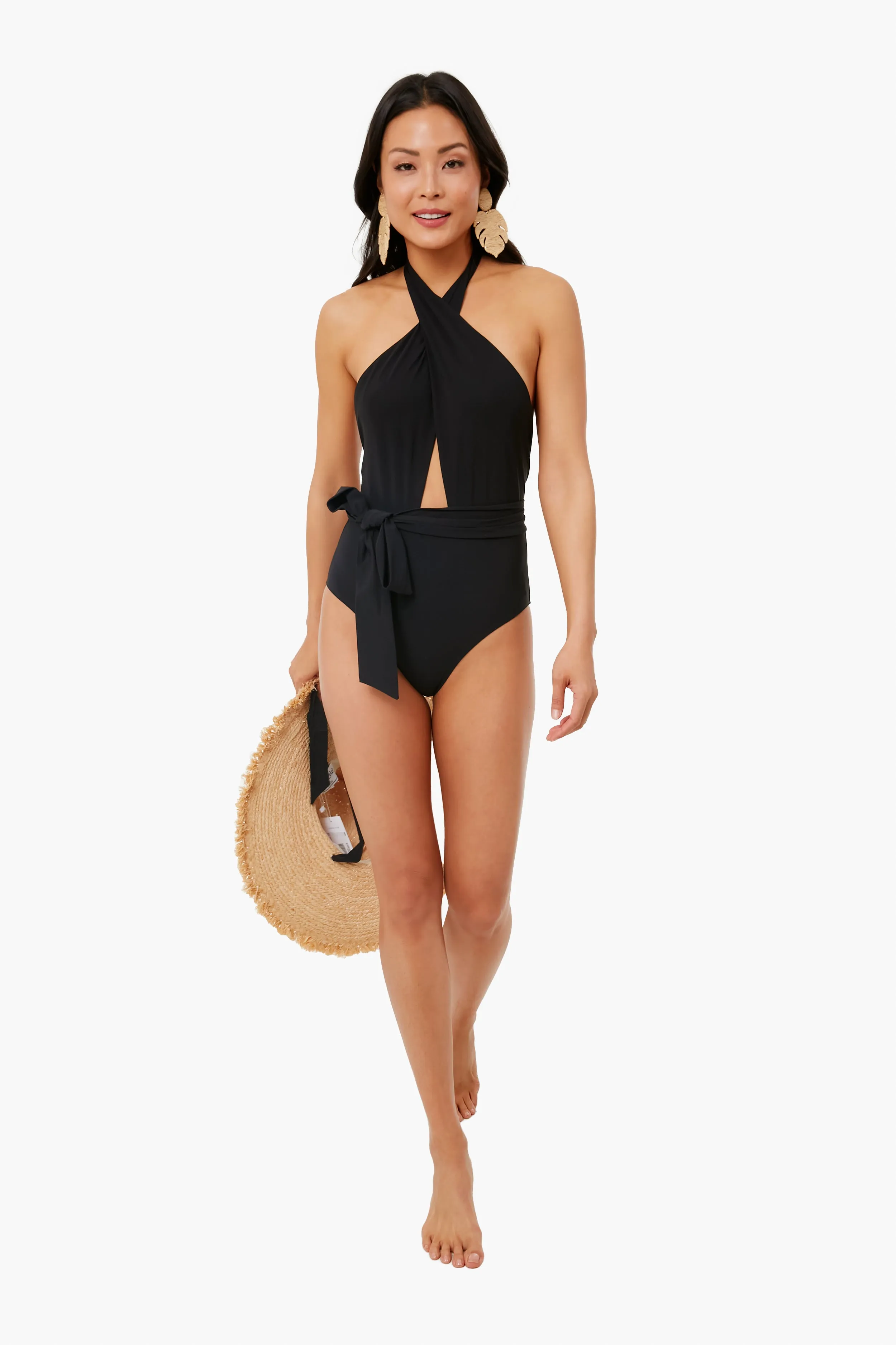 Black Wrap One-Piece sold by Tuckernuck product image thumbnail 2