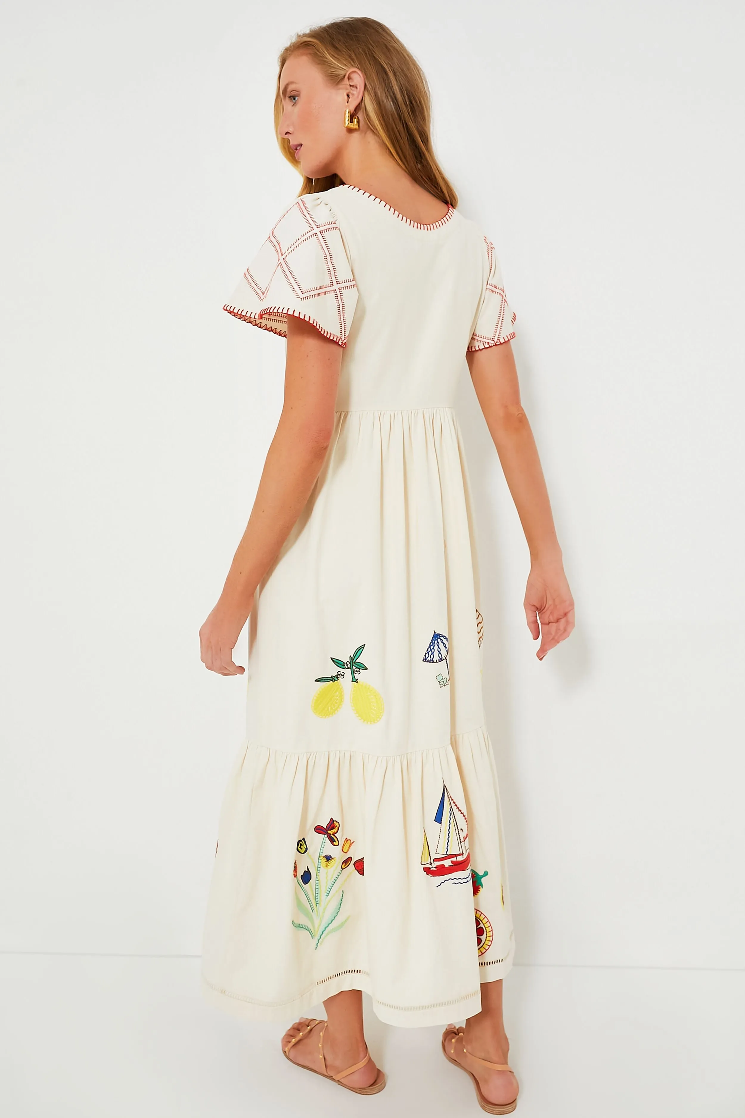 Summer Embroidery Marley Dress sold by Tuckernuck product image thumbnail 5