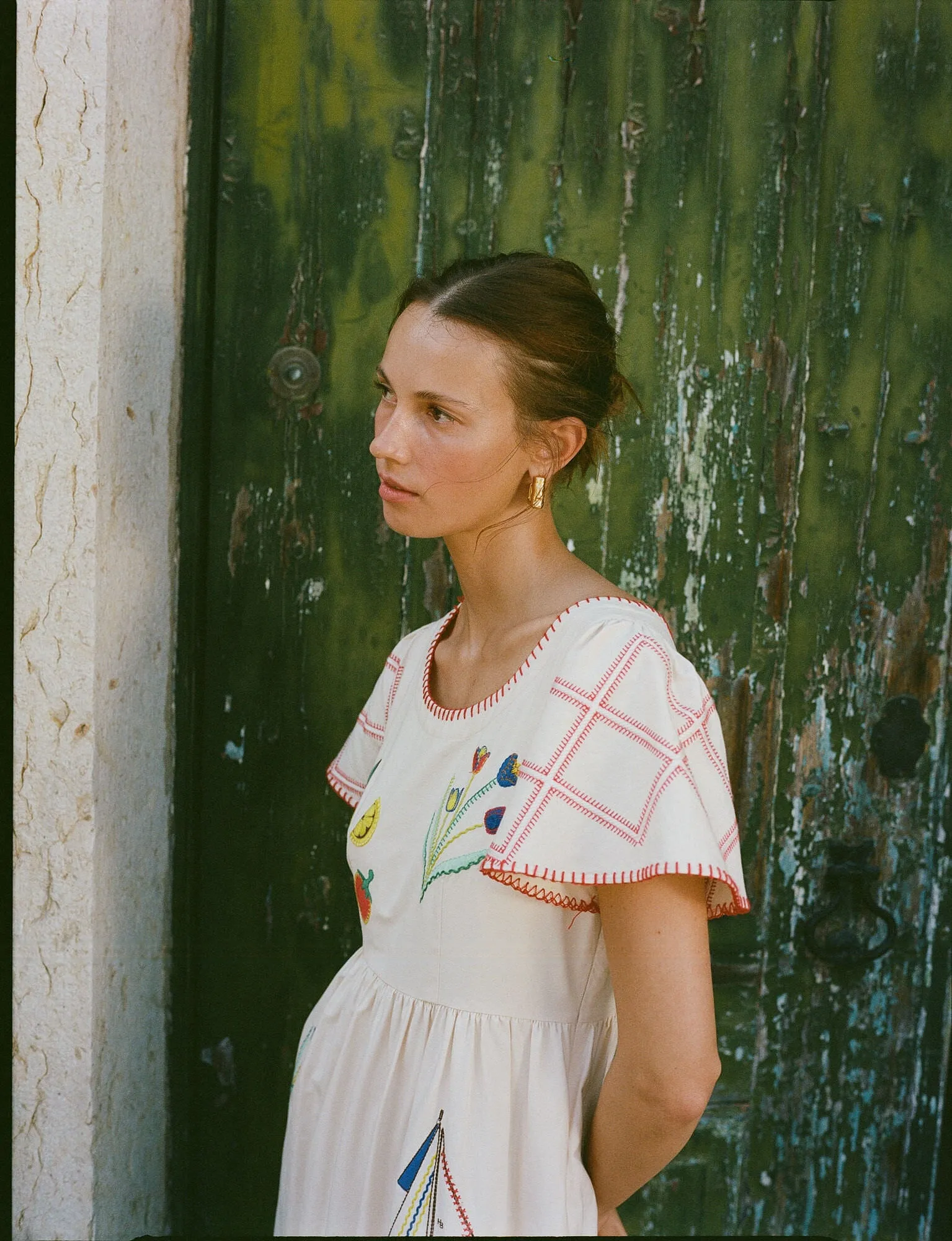 Summer Embroidery Marley Dress sold by Tuckernuck product image thumbnail 3