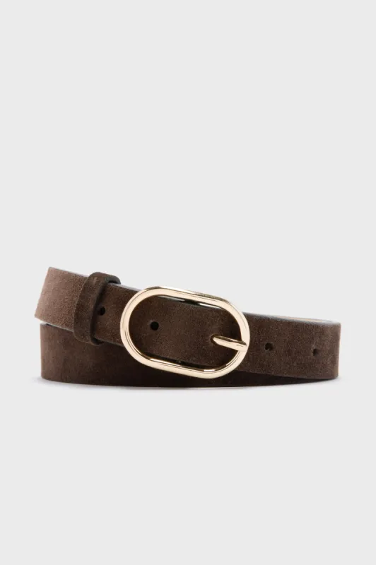 Choco Mini Cole Belt sold by Tuckernuck