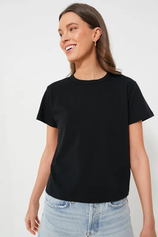 Black Margo Tee sold by Tuckernuck
