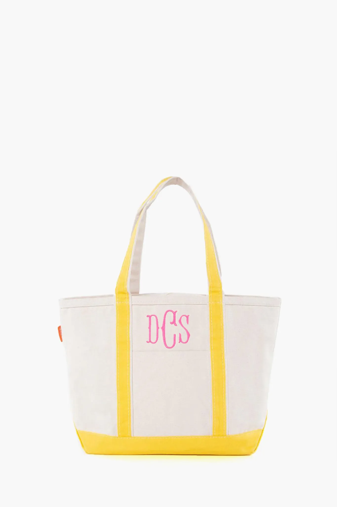 Yellow Medium Canvas Tote sold by Tuckernuck