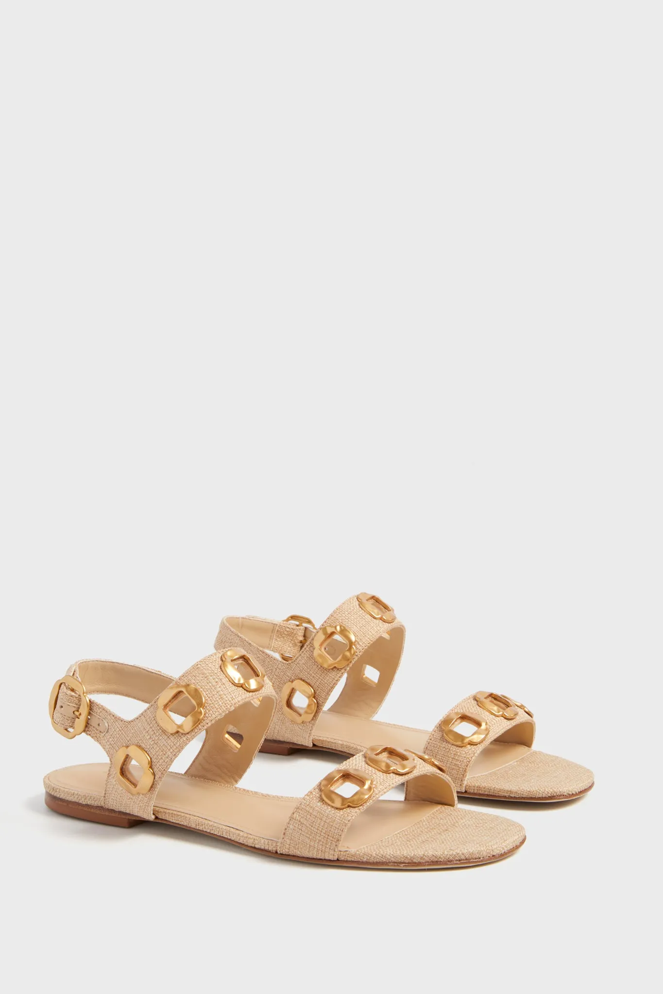 Beige Raffia Milan Flats sold by Tuckernuck product image thumbnail 4