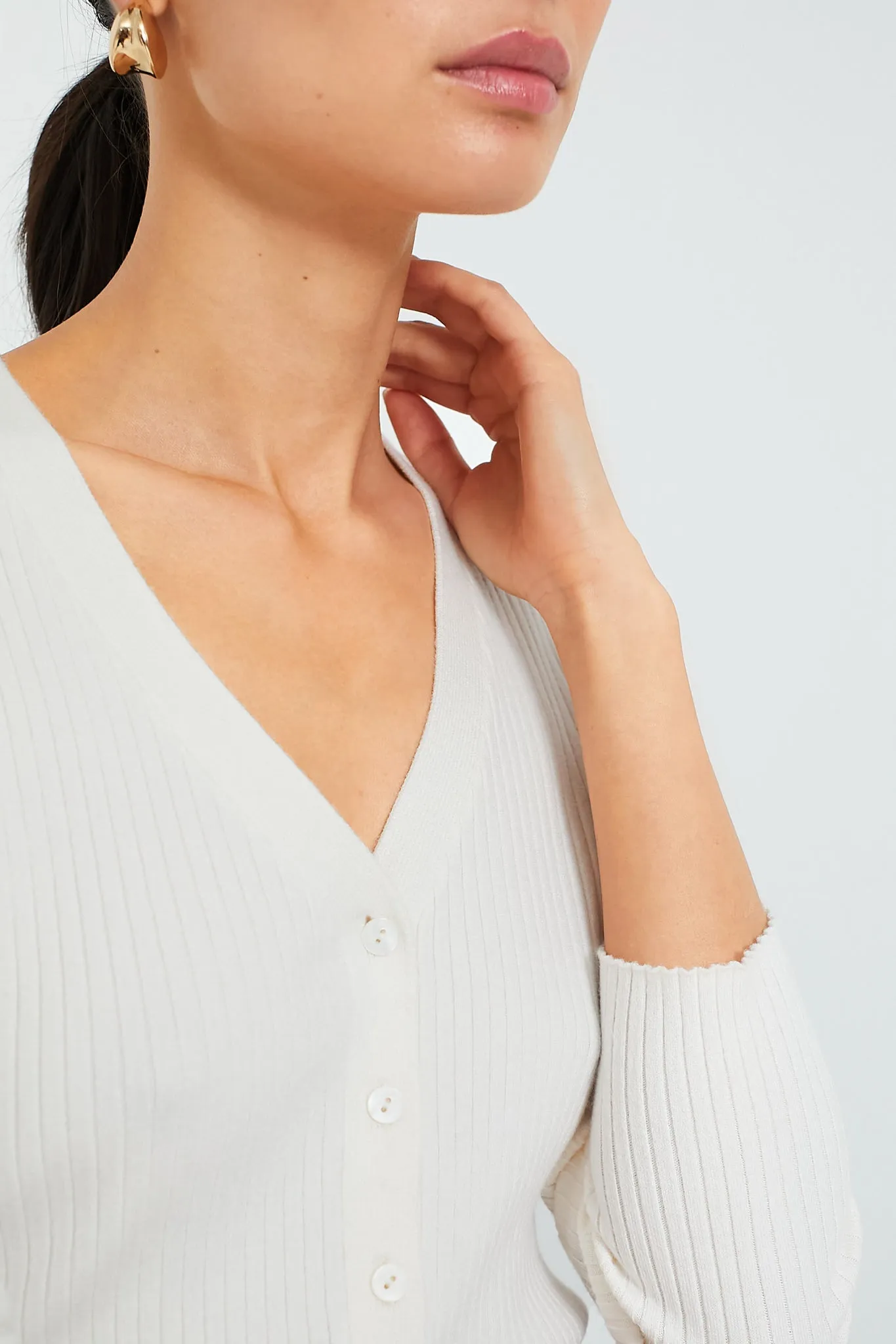 Winter White Hendrix Henley sold by Tuckernuck product image thumbnail 5