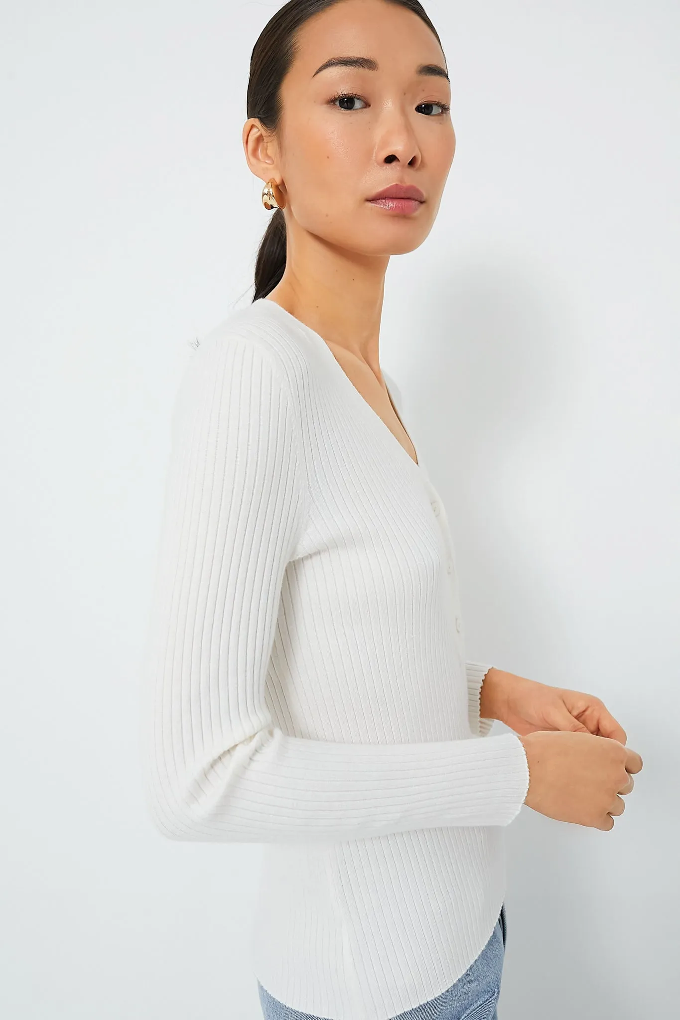 Winter White Hendrix Henley sold by Tuckernuck product image thumbnail 3