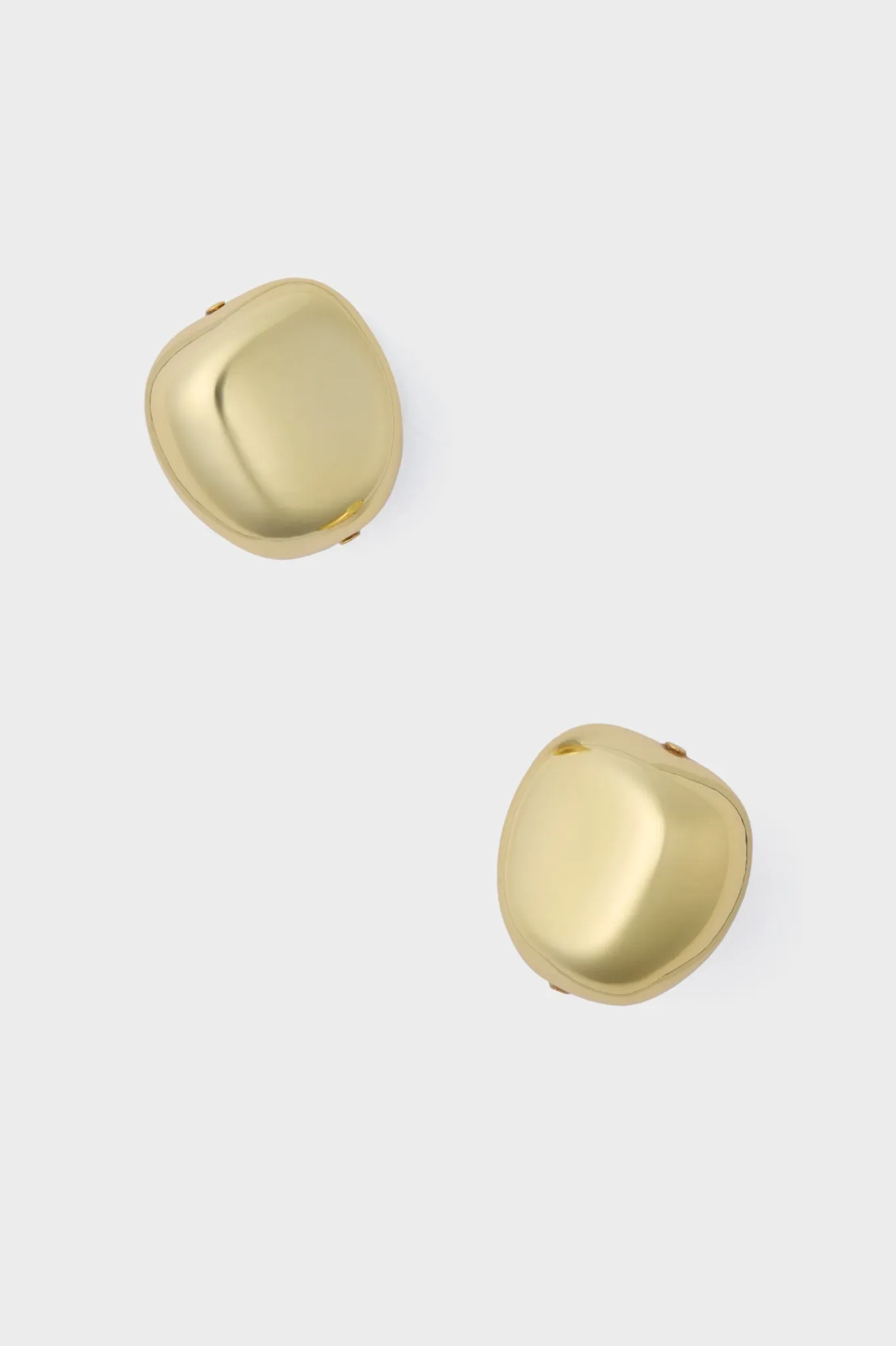 Gold Chunky Piper Studs sold by Tuckernuck