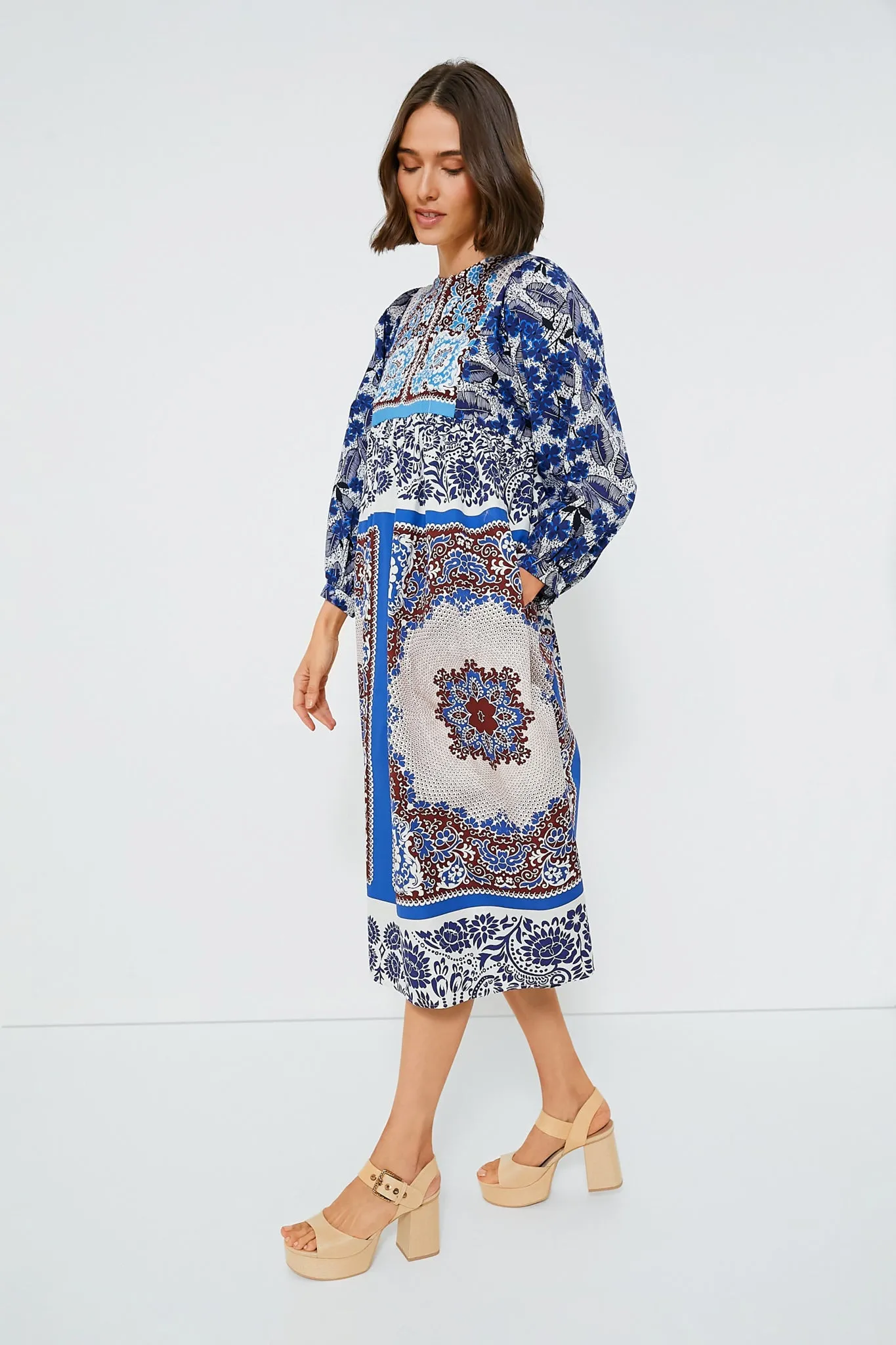 Turquoise Ghiotto Dress sold by Tuckernuck product image thumbnail 3