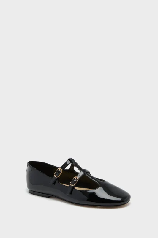 Black Evie Flats sold by Tuckernuck