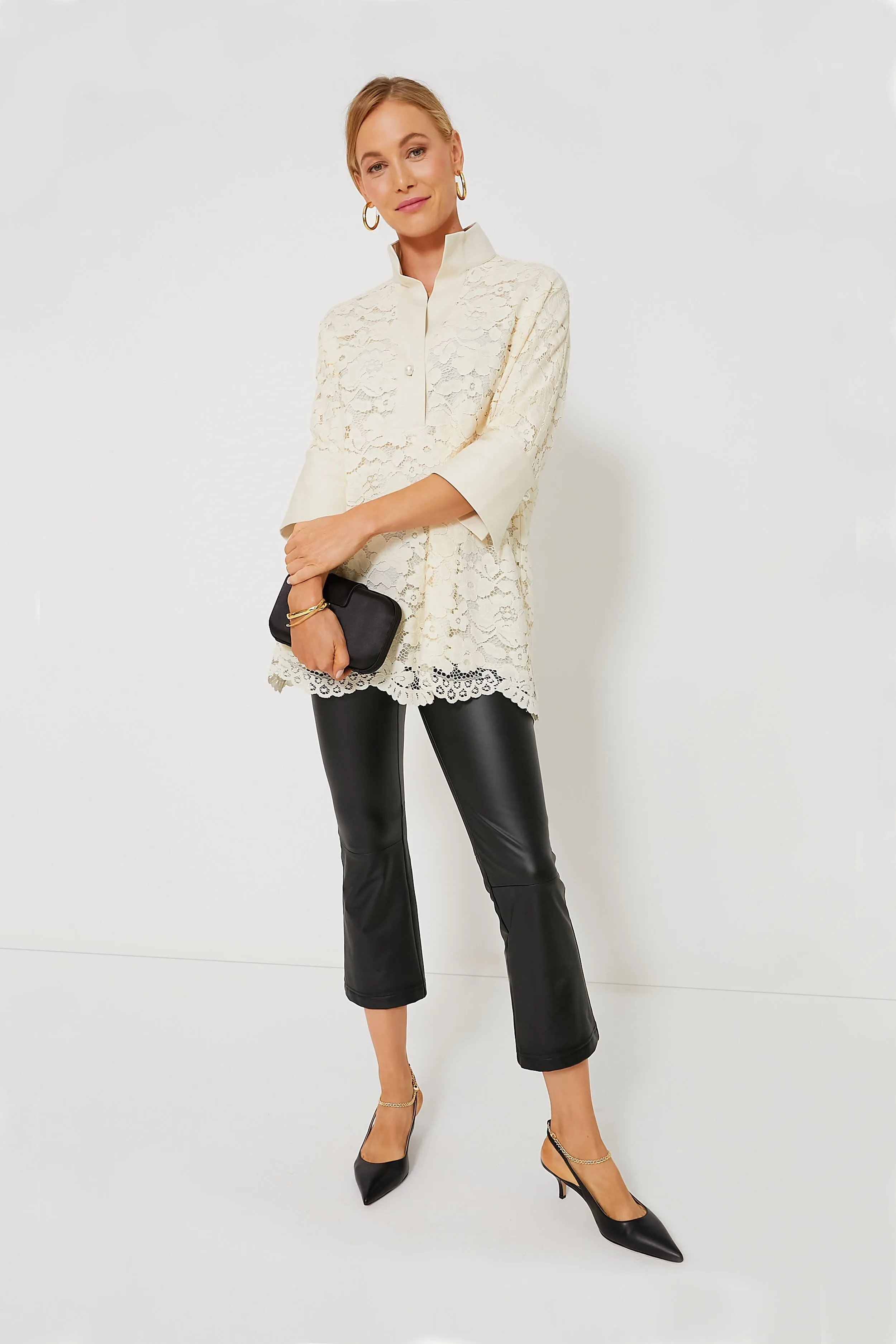 Ivory Lace Willow Blouse sold by Tuckernuck product image thumbnail 2