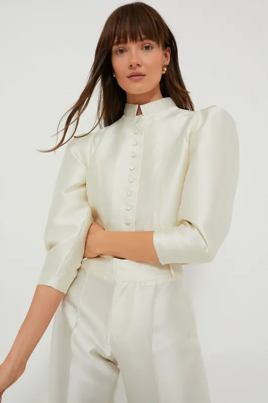 White Amoako Smart Jacket sold by Tuckernuck