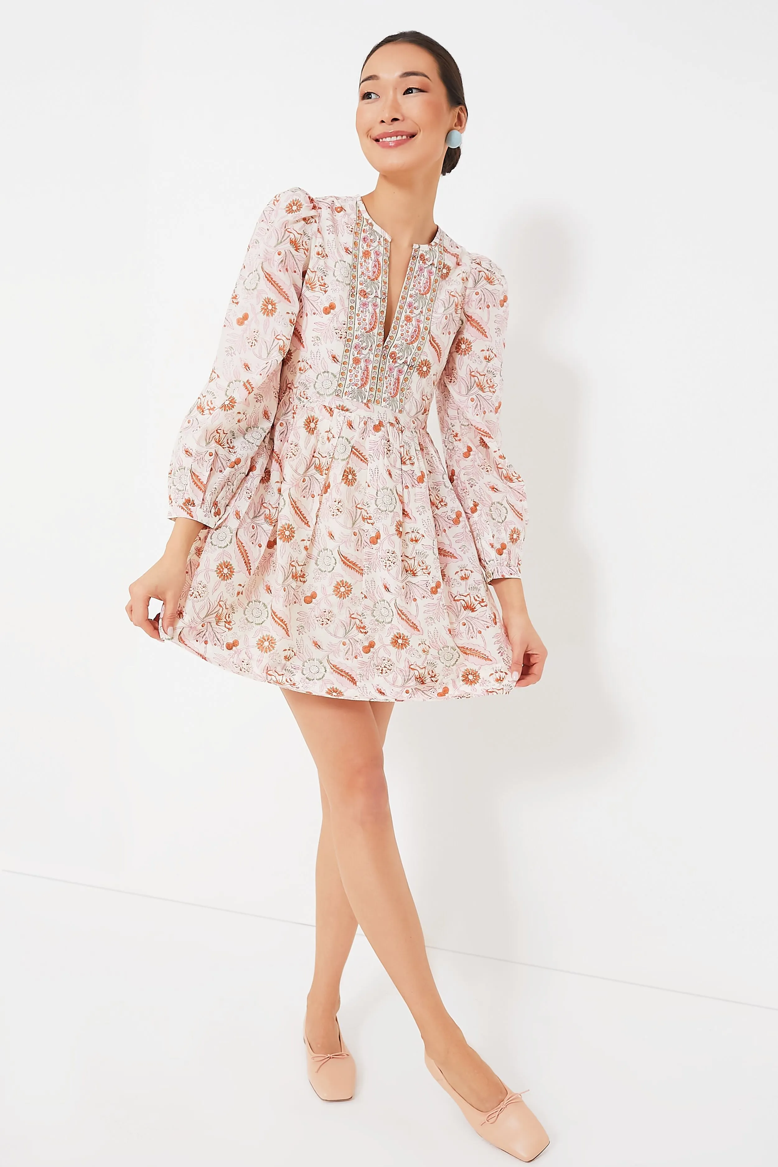 Pink Camellia Winslow Dress sold by Tuckernuck