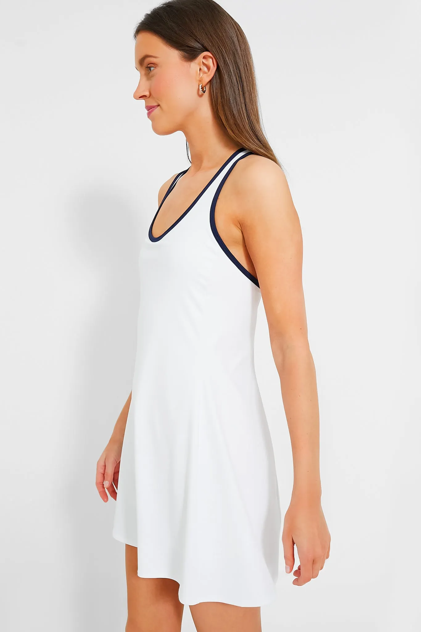 Sleeveless Dry Wick Interlock Tennis Dress sold by Tuckernuck product image thumbnail 3