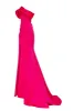 Fuchsia Princess strapless gown with thigh slit sold by Milla