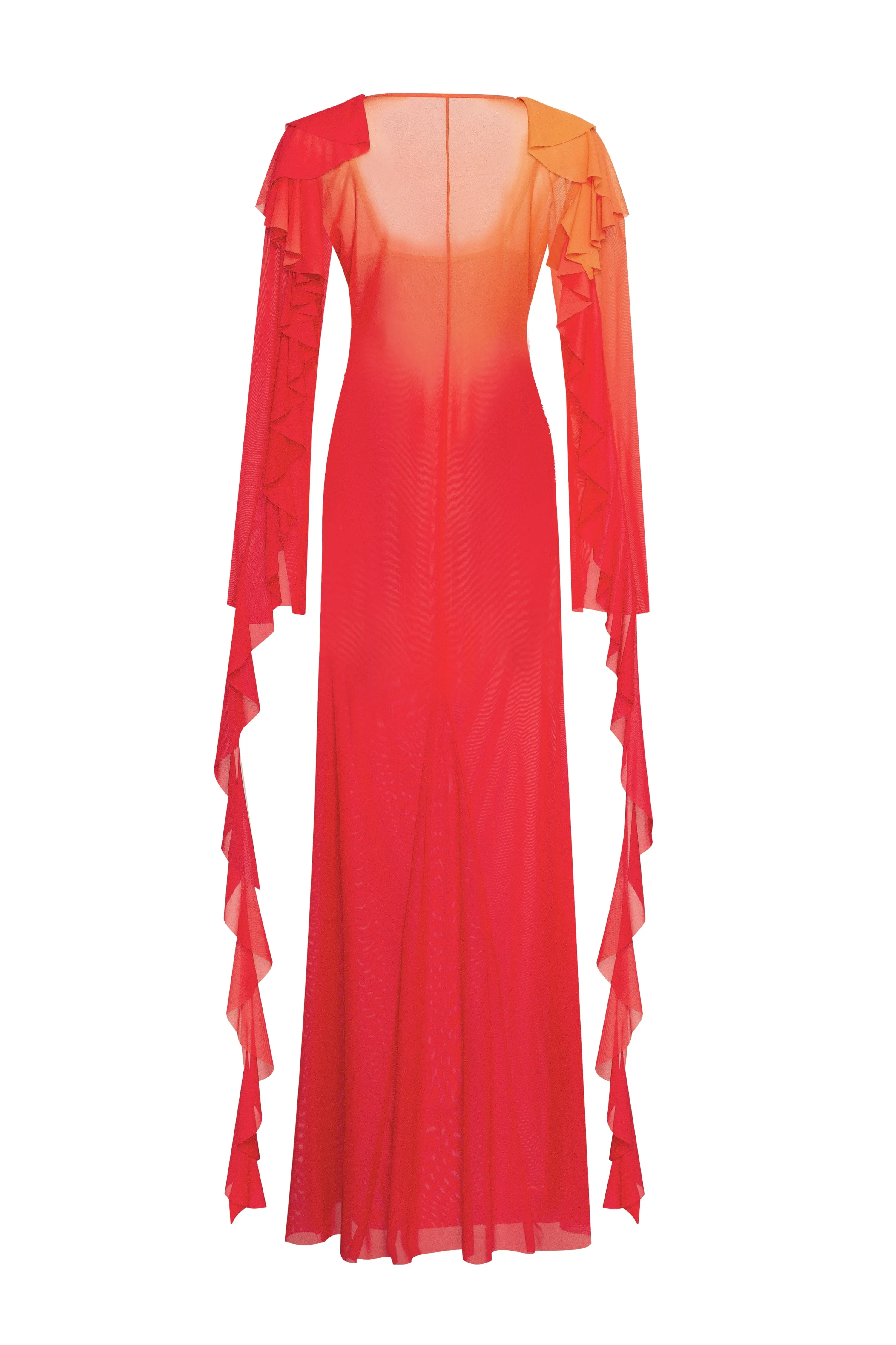 Flowy coral maxi dress, Xo Xo sold by Milla product image thumbnail 3