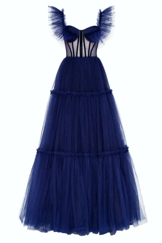 Elegant Off-the-Shoulder Maxi Dress sold by Milla