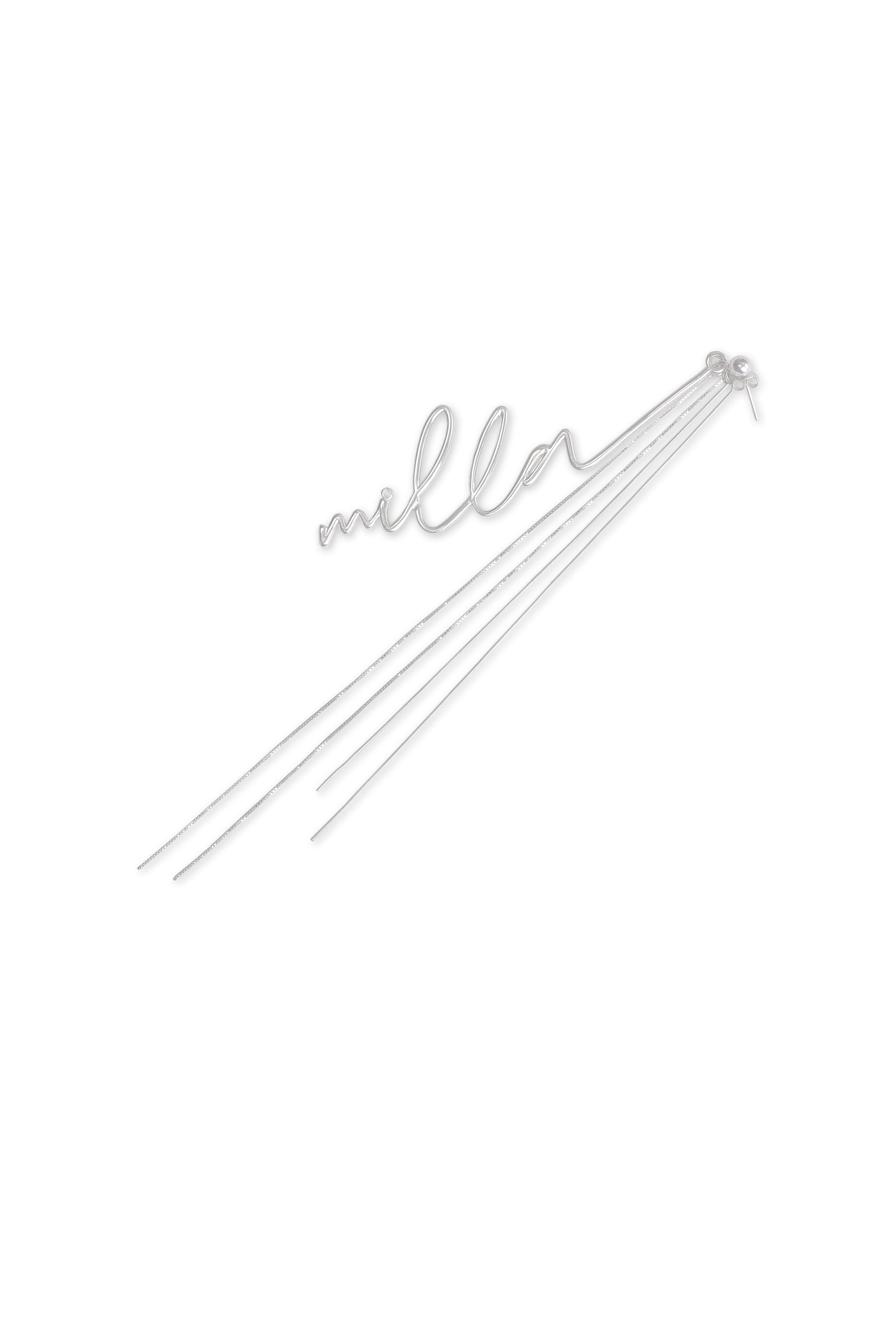 Jazzy 4-chain drop earrings sold by Milla product image thumbnail 2