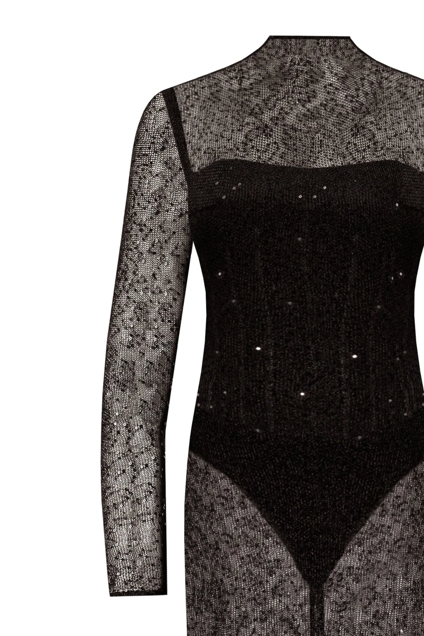 Crystal-embellished striking maxi dress sold by Milla product image thumbnail 5