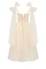Melon Sparkly midi tulle dress sold by Milla