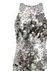 Lumière maxi dress covered in sequins sold by Milla