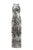 Lumière maxi dress covered in sequins sold by Milla