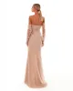 Spectacular sequined maxi dress in gold sold by Milla