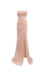 Spectacular sequined maxi dress in gold sold by Milla