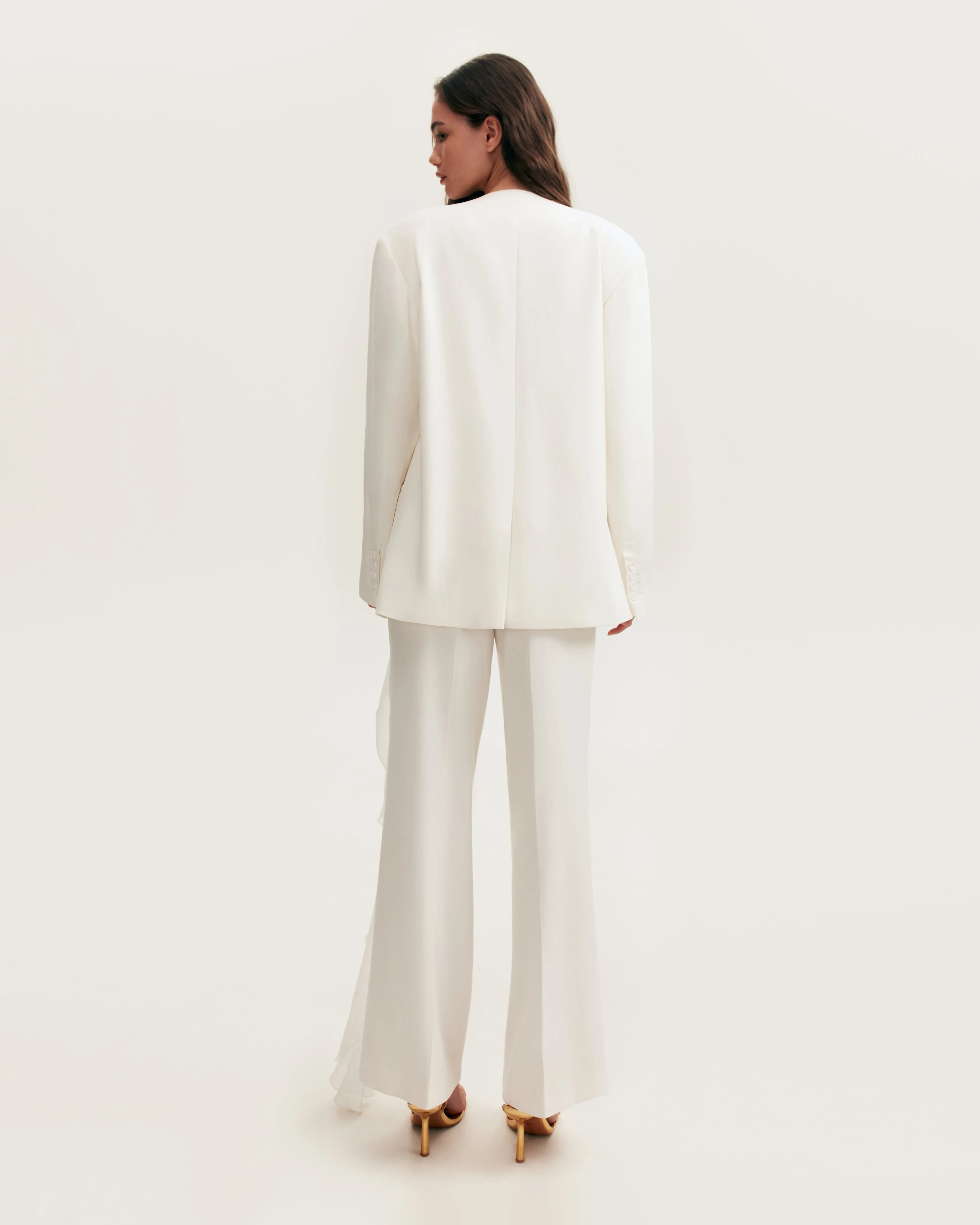 High-rise white suit pants, Xo Xo sold by Milla product image thumbnail 4