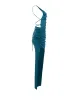Aquamarine slip style maxi dress sold by Milla