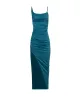 Aquamarine slip style maxi dress sold by Milla